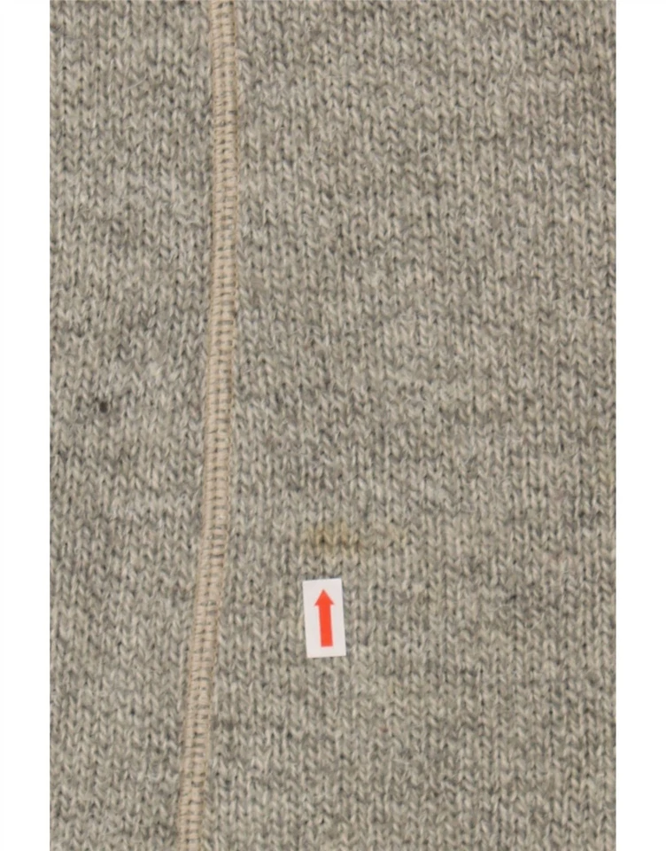 KRIZIA JEANS Womens Sleeveless Jumper Dress UK 12 Medium Grey DB08 - Image 4 of 4