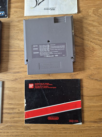 Lot de 4 jeux Nintendo NES - Cartouche + Notice - Fah Fra - Batman Robocop Mario