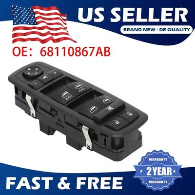 Front Driver Power Window Switch Master For 2013-2016 Dodge Ram 1500 2500 3500 
