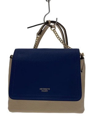 Other brands and chouette Shoulder Bag Leather BLU Plain