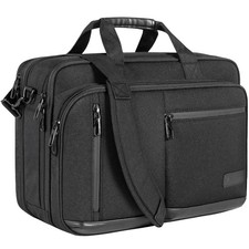 Laptop Briefcase for Men Women, Fits Up to 17.3 Inch Laptops Premium Shoulder