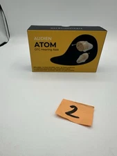 Audien Hearing ATOM Rechargeable OTC Hearing Aids + Accessories, Amplifier 
