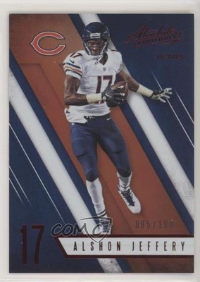 2016 Panini Absolute Spectrum Red /100 Alshon Jeffery #76 2u3