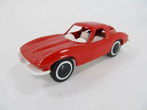 Vintage Tonka 1960s Red Corvette Split Window Car For Mini-Tonka Car Carrier