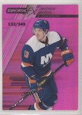 2020-21 Upper Deck Synergy Synergy FX Purple 133/349 Mathew Barzal #FX-45 0e38