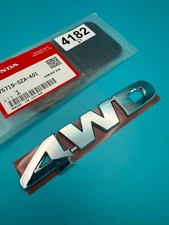 OEM Honda CR-V Element 4WD Liftgate Emblem Pilot Ridgeline 75719-SZA-A01