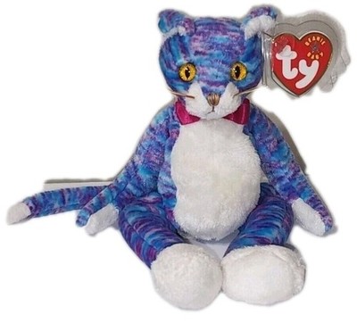 Ty Beanie Baby - KOOKY the Cat (9 inch) MWMTs Stuffed Animal Toy