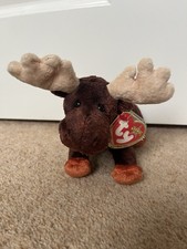 Ty Beanie Baby "Zeus" Moose Plush Retired Toy
