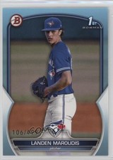 2023 Bowman Draft Sky Blue 106/499 Landen Maroudis #BD-138 0a6