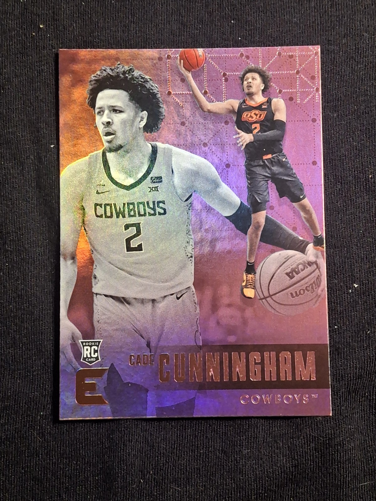 2021-22 Panini Chronicles Draft Picks  Essentials Cade Cunningham #101 Pink (RC)