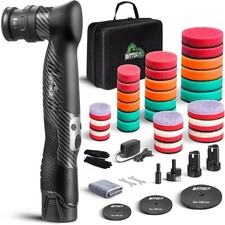 S5 Cordless Mini Car Polisher Buffer Sander Dual Action Rotary Polishing Machine