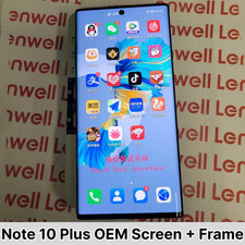 DISCOUNT OEM Samsung Galaxy Note 10 Plus LCD Display Touch Screen w/ Midframe
