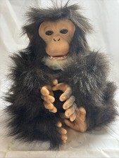 Hasbro FurReal Friends Chimpanzee Monkey Plush Electronic Brown 11" Works Chimp
