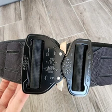 Austri Alpin Belt Size Medium Cobra Pro Style Black Buckle