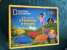 National Geographic 6-Piece Balance Stepping Stones Set for Kids