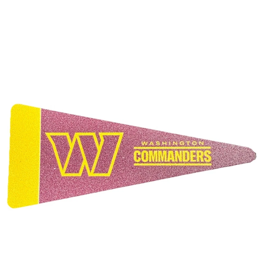 Caja de herramientas para refrigerador Washington Commanders mini banderín IMÁN NFL 1 1/4 x 2 3/4 Foto 2 de 3