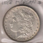 1888 P MORGAN SILVER DOLLAR BEAUTIFUL AU+ Coin