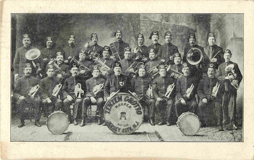 Brass Band, ZemZem Grotto, M.O.V.P.E.R. N°16, Jersey City neuf dans l'année 1909 - Photo 1 sur 2