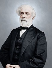 General Lee Confederate CSA Color Tinted photo Civil War 06236