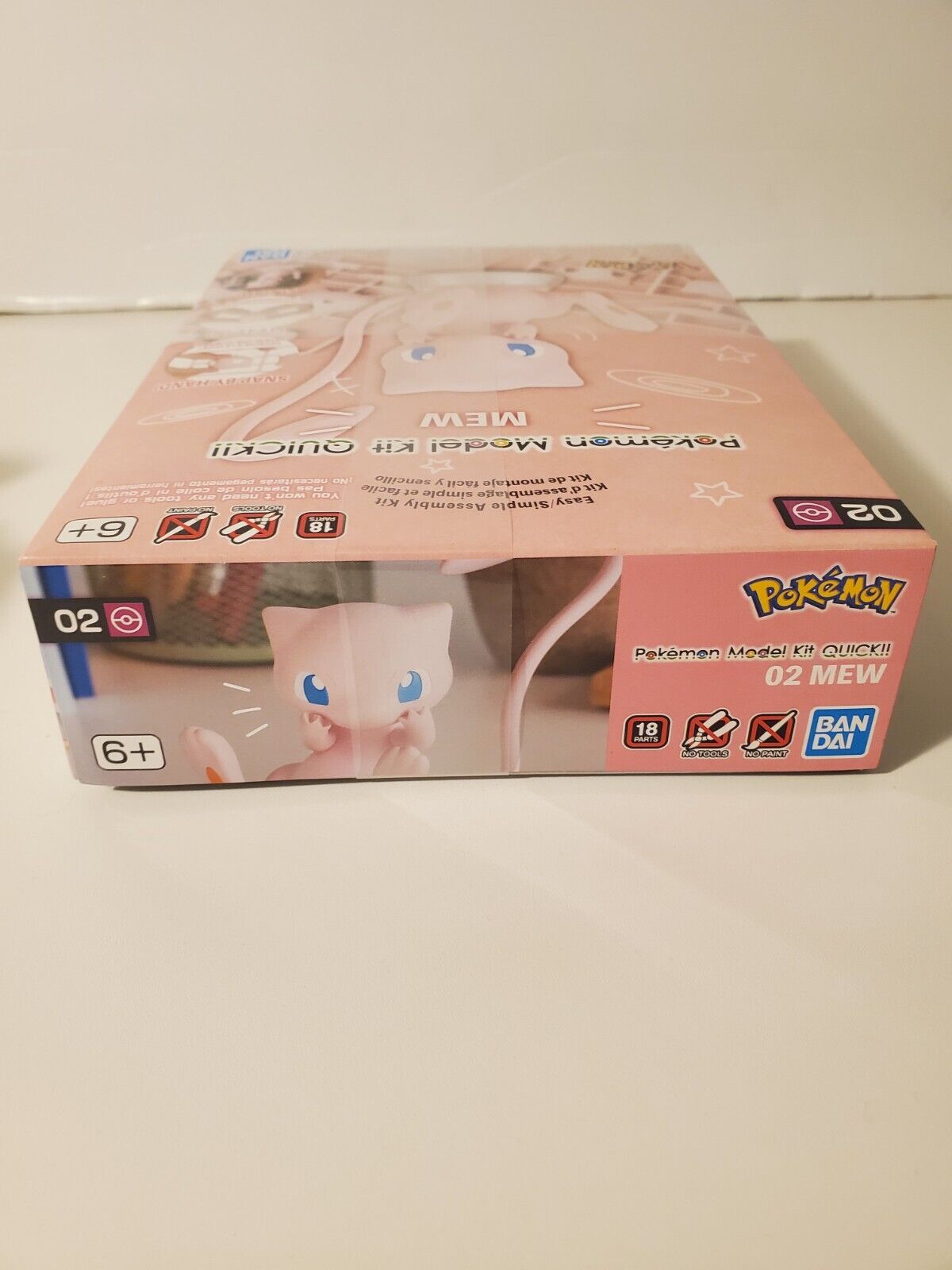 Bandai Hobby - Pokemon Model Kit Quick!! 02 Mew (2541923)