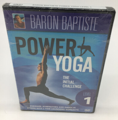 Power Yoga: The Initial Challenge, Level 1 - DVD By Baron Baptiste - Brand New