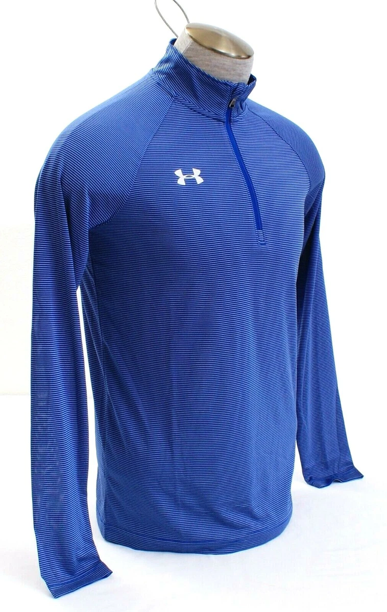 Under armour stripe top tech 1/4 zip