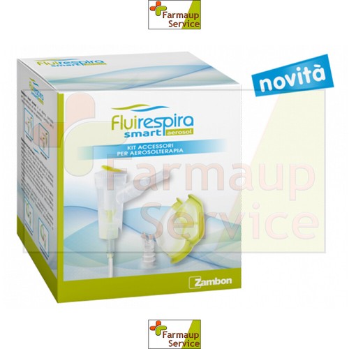 Fluirespira Smart Aerosol Kit Accessori Per Aerosolterapia Novità - Foto 2 di 2