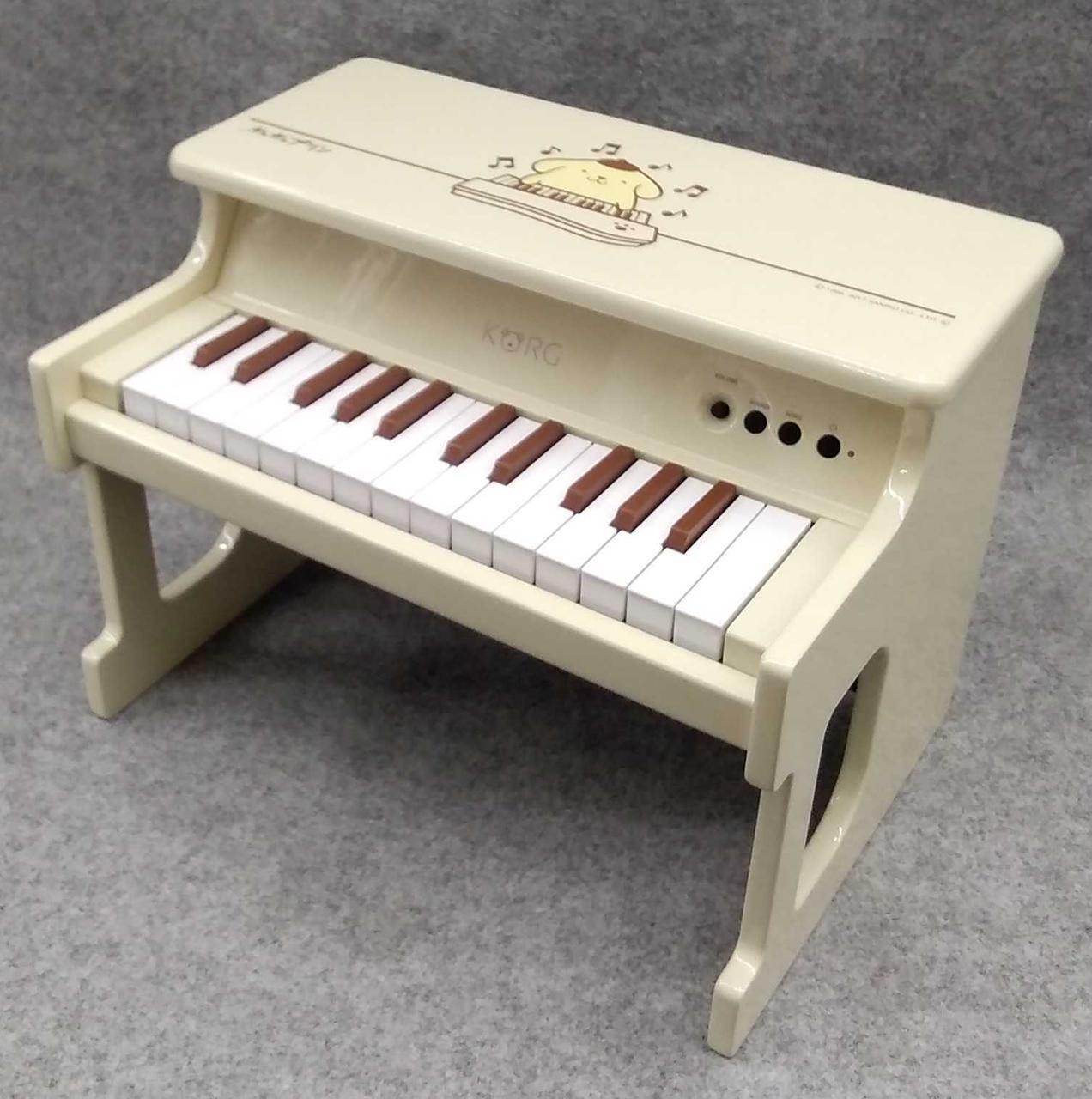 KORG Pompompurin 25-Key Digital Toy Piano with Tiny Keyboard