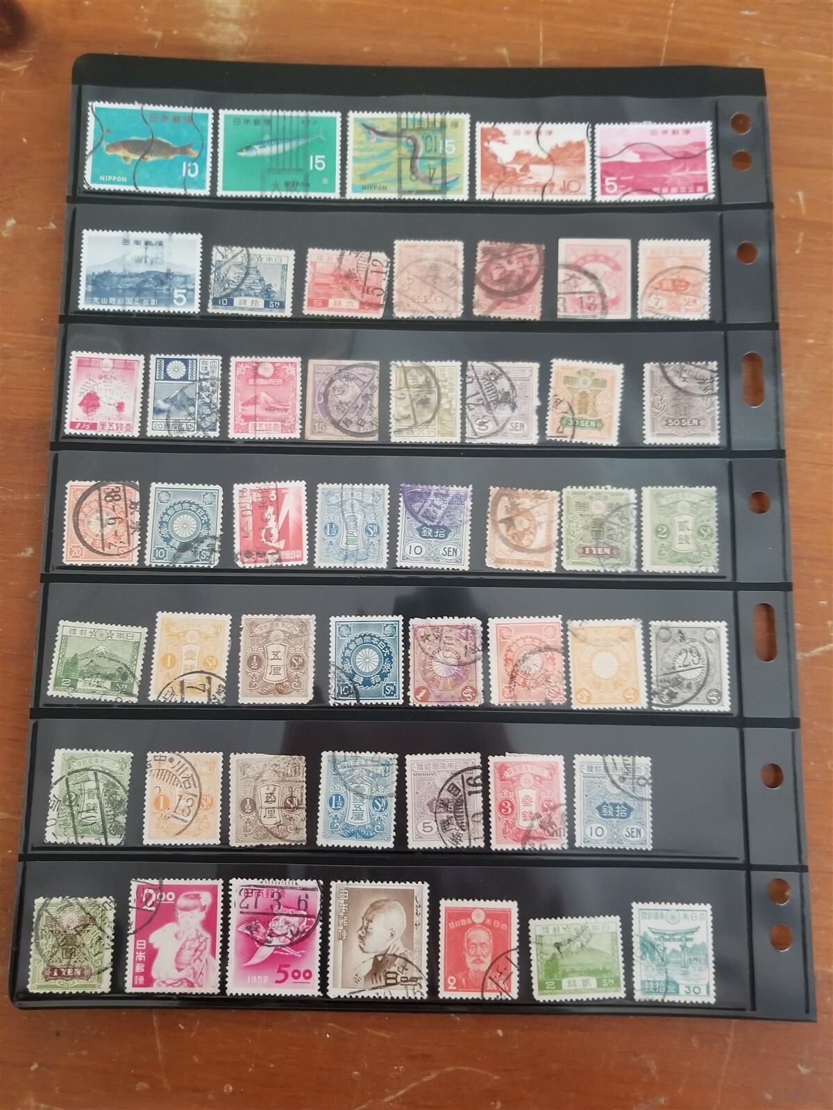 Japan Stamp Collection Used Stamps 2 Scans Q27 eBay