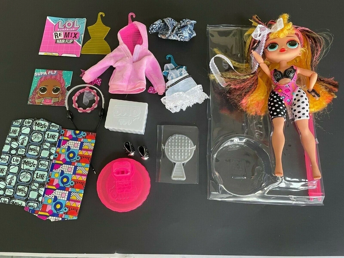 LOL Surprise REMIX OMG Fashion Doll POP BB, and fashions (NO BOX