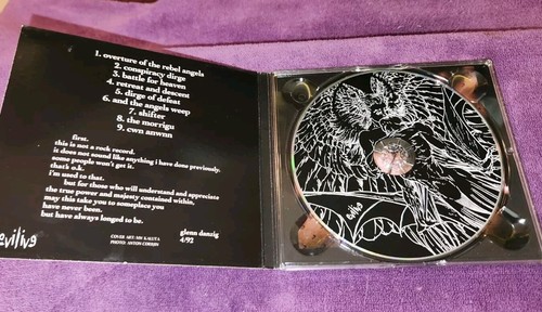 Glen Danzig cd Black Aria embossed digipak - Picture 4 of 7