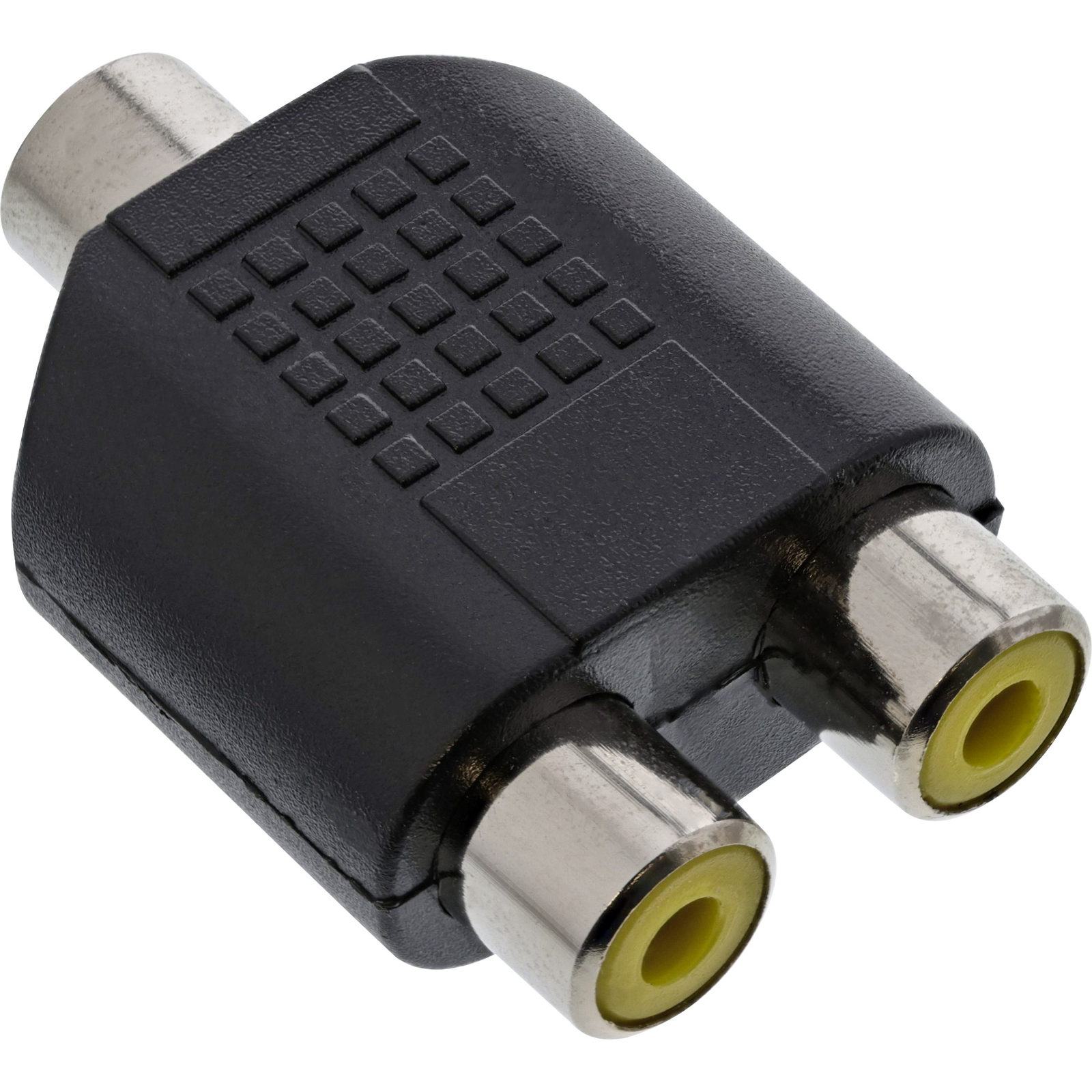 Thumbnail - 1 X Audio Kupplung Adapter 3,5mm Klinke Buchse Mono An 2x Cinch Buchse