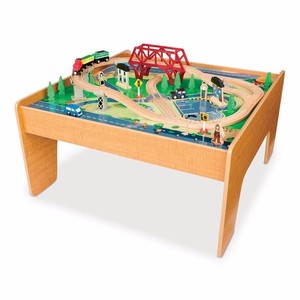 wooden train set imaginarium