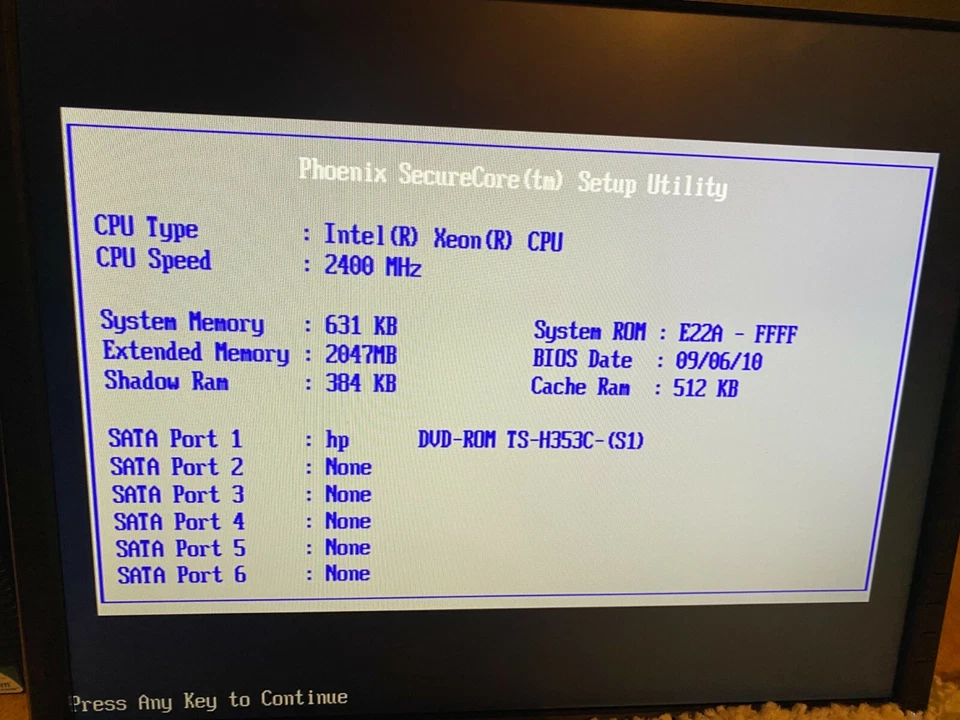 Working HP ProLiant ML110 G6 - Ideal for FreeNas/TrueNas - Fully activate iLo100 - Image 3 of 4