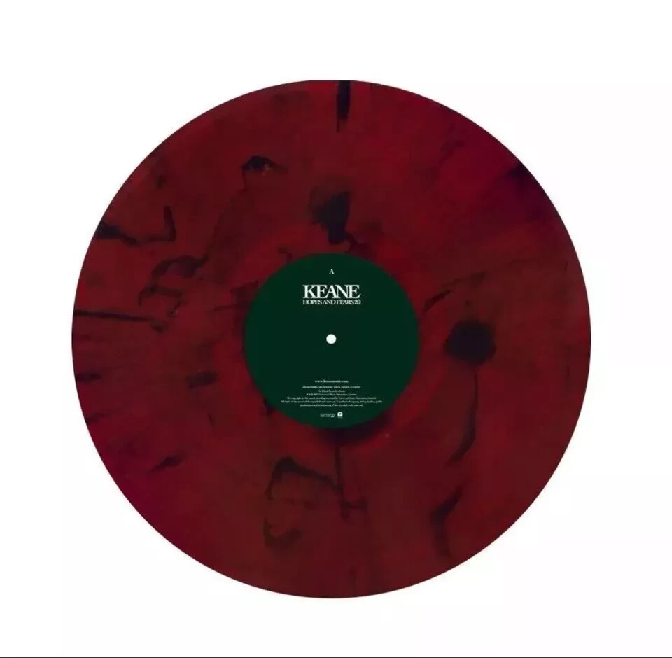 Keane Hopes And Fears 20th Anniversary Edition Vinyl LP, 750