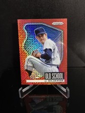 #'d/149 💥 NOLAN RYAN SP 2022 Panini Prizm Old School Red Mojo Insert #OS-1 HOF