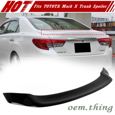 10-19 Fit For TOYOTA Mark X Generation Saloon TR Look Rear Trunk Spoiler Paint