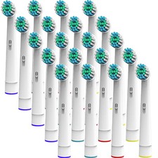 20 Pieces Replacement Brush Heads for Dontodent Toothbrushes