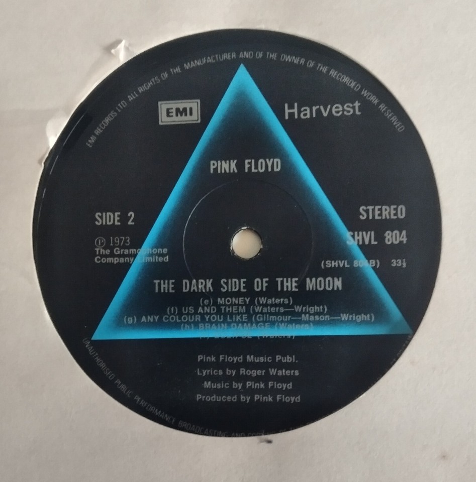 PINK FLOYD DARK SIDE OF THE MOON COMPLETE POSTERS & CARDS & STICKER eBay