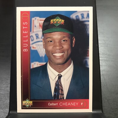 1993-94 Upper Deck International German Calbert Cheaney #86 Rookie RC
