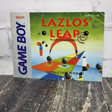 Lazlos' Leap Nintendo Game Boy Manual Only ~ Instruction Booklet