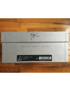 GIUSEPPE ZANOTTI MENS SNEAKERS- BLACK LEATHER SIZE /2-US 13-13 1/2 GIUSEPPE ZANOTTI MENS SNEAKERS- BLACK LEATHER SIZE /2-US 13-13 1/2