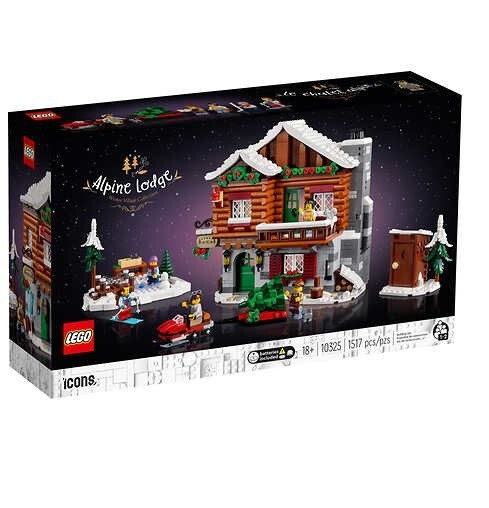 LEGO Icons Alpine Lodge (10325) - Hard to Find 673419375566| eBay