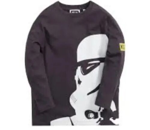 KITH Star Wars Kids Storm Trooper L/S Tee Battleship. Size 12. AUTHENTIC.  - Afbeelding 1 van 9