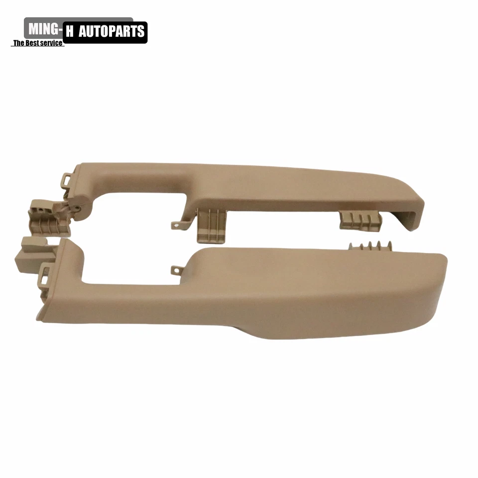Manija de reposabrazos de puerta delantera beige L+R para Chevrolet Silverado 1500 Suburban 99-06 Foto 3 de 4