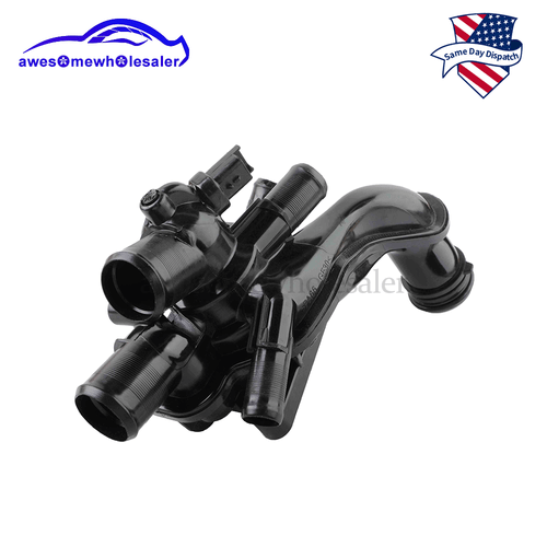 Coolant Thermostat w/ Housing Sensor 11537534521 For Mini Cooper 2007-2013 - Picture 2 of 6