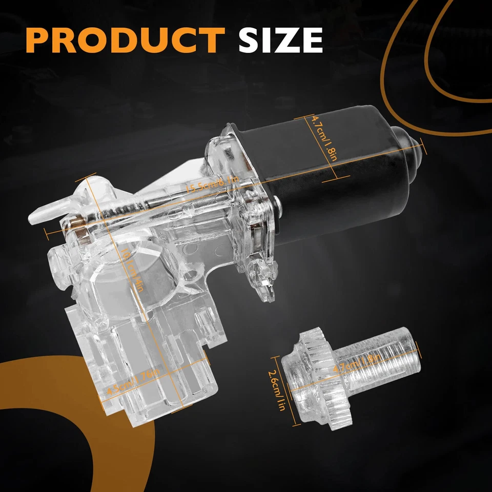 Motor desmontable de tapa de maletero/con carcasa engranaje apto para Buick Cadillac Camaro 80-99 747-000 Foto 2 de 4