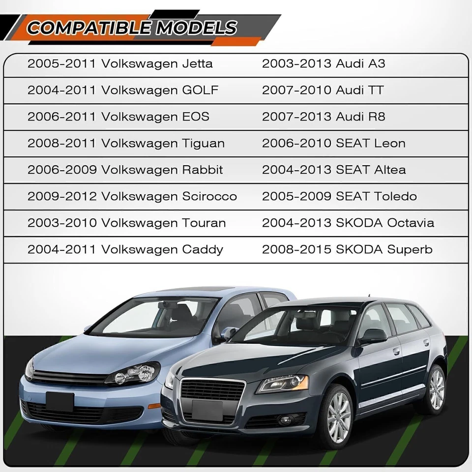 ZÜNDSCHLOSS GEHÄUSE SCHLIEßZYLINDER SCHLÜSSEL Für VW PASSAT GOLF 5 6 1K0905851B - Bild 4 von 4