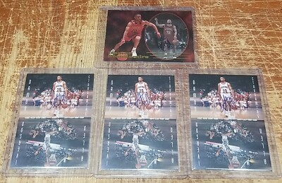 (4) 1997-98 Genuine Article Damon Stoudamire Autos 3 DS2 /2000 & 1 ROY3 1/500