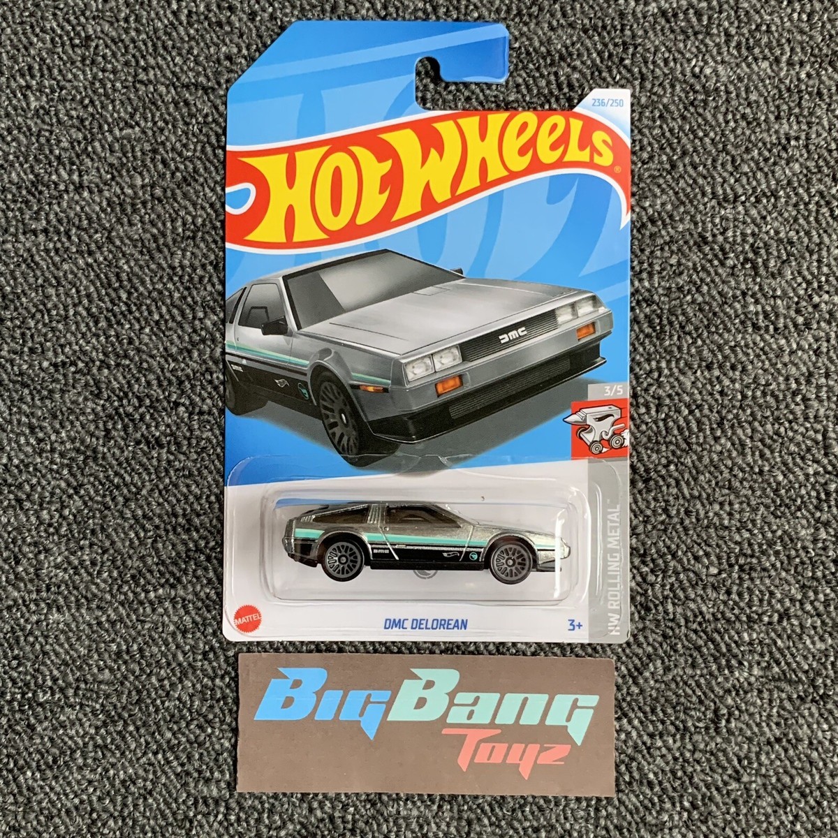 Hot Wheels DMC DELOREAN #236 Mainline 2024 Case N Treasure